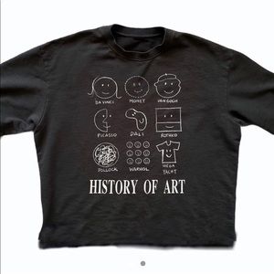 RARE Mega Yacht History Of Art Crewneck